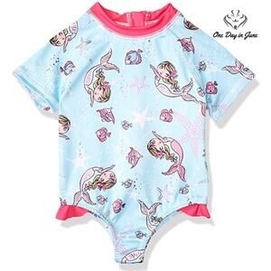 Wippette Rashguard One Piece Swimsuit Size 12 Mths